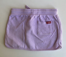 Load image into Gallery viewer, Seed kids girls size 6 purple textured mini skirt drawstring, VGUC
