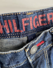 Load image into Gallery viewer, Tommy Hilfiger kids size 5 dark blue denim straight leg jeans, VGUC
