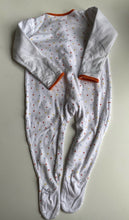 Load image into Gallery viewer, GroCompany baby size 12-18 months white coloured patterned one-piece, VGUC
