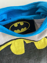 Load image into Gallery viewer, Batman x Target baby size 0-3 months blue grey bodysuit top cape, VGUC
