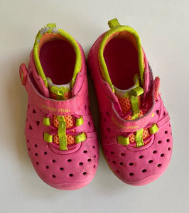 Stride Rite Made 2 Play kids girls size US 6 pink multi purpose shoes, GUC