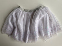 Load image into Gallery viewer, Little Princess Cotton On Kids girls size 3-4 white sequin tutu skirt, VGUC
