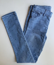 Load image into Gallery viewer, Country Road kids girls size 10 blue denim stars jeans pants, VGUC
