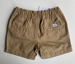 Target baby boy size 3-6 months brown elastic waist shorts, BNWT