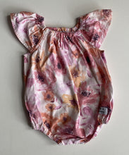 Load image into Gallery viewer, Dukes &amp; Duchesses baby girl size 0-3 months pink floral bodysuit, VGUC
