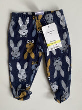 Load image into Gallery viewer, Baby Berry baby size tiny baby 00000 blue footed leggings pants bunnies, BNWT
