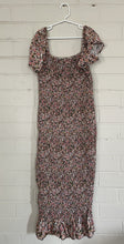 Load image into Gallery viewer, Ripe Women&#39;s size S maternity pink floral fitted pretty Summer dress, VGUC
