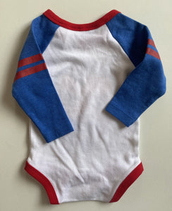 Superbaby baby boy size 3-6 months Superman long sleeve bodysuit, VGUC