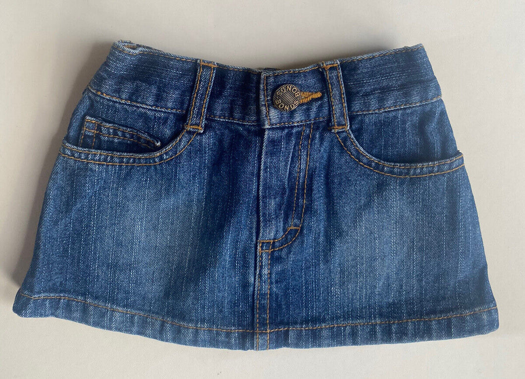 Denim skirt 0-3 months hotsell