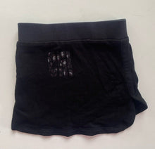 Load image into Gallery viewer, Chi Khi kids girls size 2-3 black elastic waist mini skirt, VGUC
