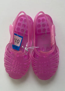 Mini Mango kids girls size 10 pink jelly sandals, BNWT