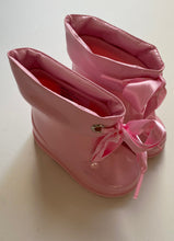 Load image into Gallery viewer, Igor kids toddler girls size 24 pale pink gumboots pink ribbon bow
