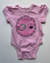 Load image into Gallery viewer, Milky baby girl size 0-3 months pink bodysuit t-shirt birds, VGUC
