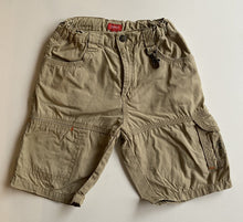 Load image into Gallery viewer, Esprit baby boy size 12-18 months brown green cargo shorts, VGUC
