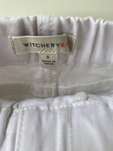 Load image into Gallery viewer, Witchery Kids girls size 5 white denim mini skirt Summer
