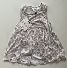 Load image into Gallery viewer, From Zion baby girl size 3-6 months grey white patterned tank dress, BNWT
