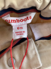 Load image into Gallery viewer, Gumboots baby boy size 3-6 months wide leg beige chino pants, BNWT
