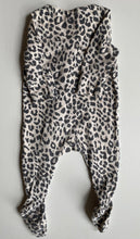 Load image into Gallery viewer, Cotton On baby girl size 0-3 months beige black leopard print one-piece, VGUC
