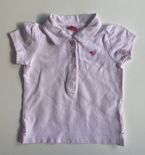 Load image into Gallery viewer, Esprit baby girl size 3-6 months pale pink collared polo shirt, VGUC
