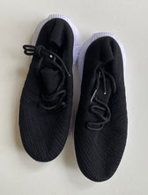 Load image into Gallery viewer, Seed kids boys size 30 black knit runners sneakers shoes lace up, BNWT
