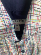 Load image into Gallery viewer, Isaac Mizrahi kids boys size 5 multicoloured button up collared shirt, VGUC
