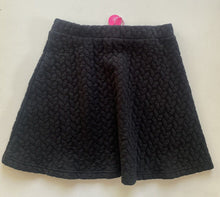 Load image into Gallery viewer, Pumpkin Patch kids girls tween size 12 black quilted circle skirt, BNWT
