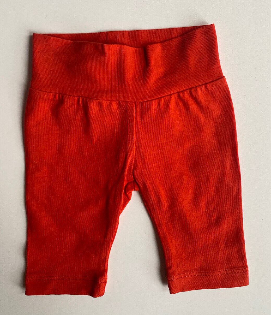 Froy & Dind baby size newborn red stretch leggings pants organic cotton, VGUC