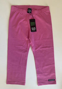 Viller Villa kids girls size 140 (9-10 years) pink capri leggings pants, BNWT