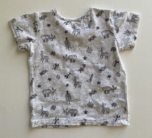 Load image into Gallery viewer, Target baby size 0-3 months grey Christmas t-shirt reindeer, VGUC
