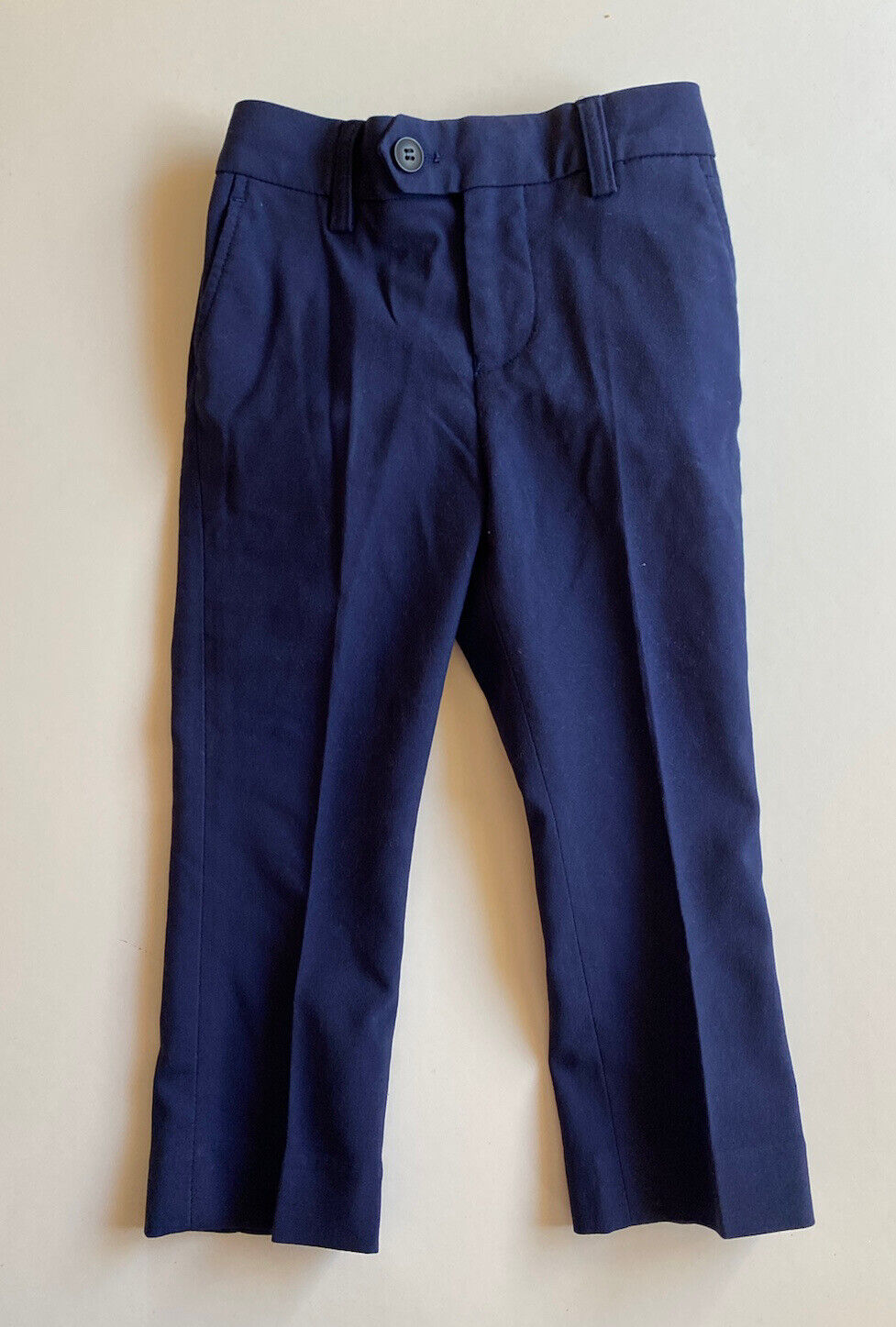 Next baby boy size 18-24 months navy blue fitted suit pants formal, VGUC