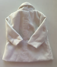 Load image into Gallery viewer, Baby Baby size 6-12 months white jacket coat button up pockets, VGUC
