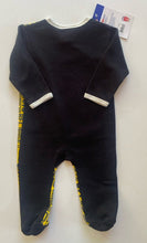 Load image into Gallery viewer, AFL x Richmond Tigers baby size 3-6 months black yellow one-piece, BNWT
