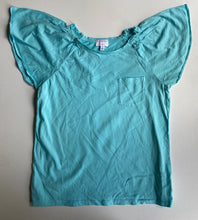 Load image into Gallery viewer, Witchery kids girls size 12 blue green short sleeve top t-shirt
