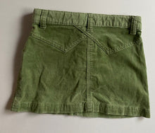 Load image into Gallery viewer, Esprit kids girls size 6 pale sage green cord mini skirt, VGUC
