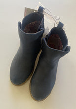 Load image into Gallery viewer, Pumpkin Patch kids girls size 9 navy blue glitter sparkle ankle boots, BNWT
